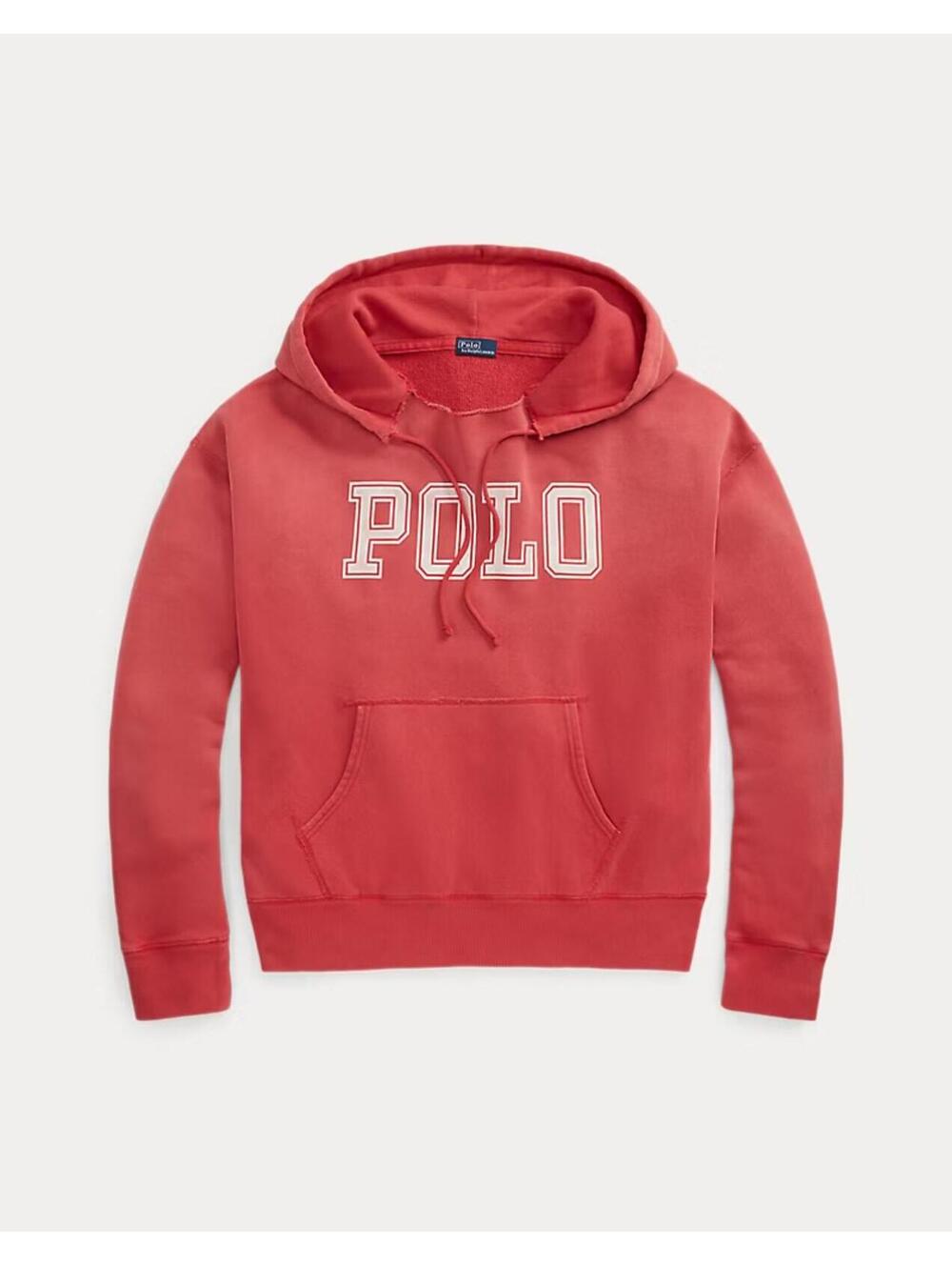 Ralph Lauren Logo Split Neck Hoodie